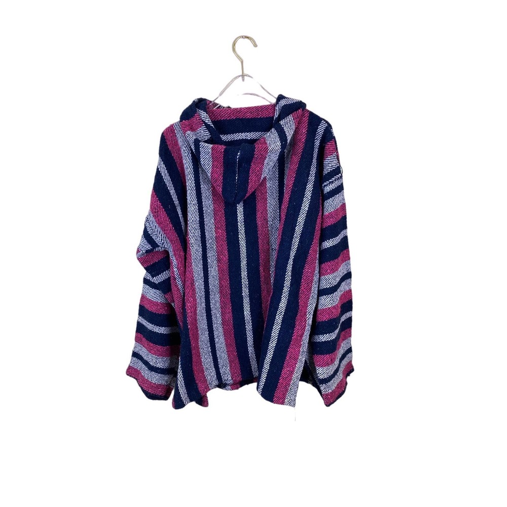 UO URban Outfitters Renewal Drug Rug Snap hoodie NWOT Large 90s - Picture 4 of 4